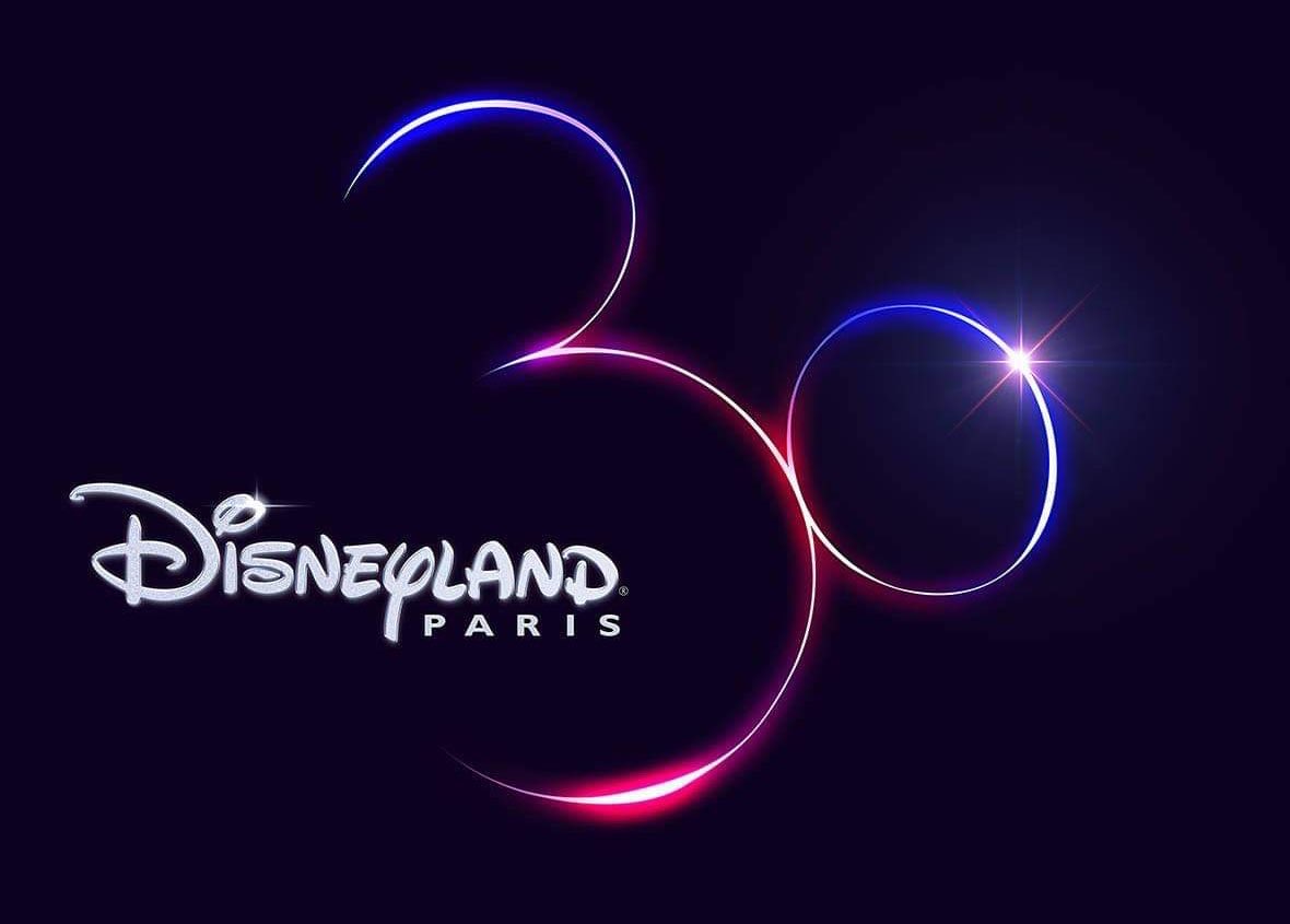 En 22 Disneyland Paris Fete Ses 30 Ans Avec Un Superbe Logo Anniversaire