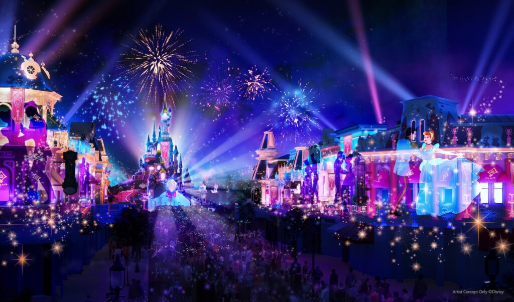 nouveau Spectacle Disneyland janvier 2025 sur Main Street USA