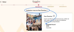 ou acheter pass emotion puy du fou