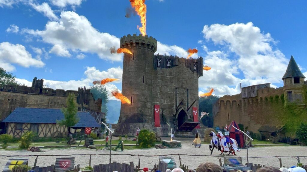 Exemple de placement dans les tribunes avec le Pass Emotion du Puy du Fou 